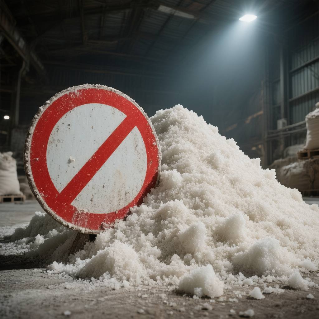 محدودیتها و هشدارها در مورد استفاده خوراکی از نمک صنعتی