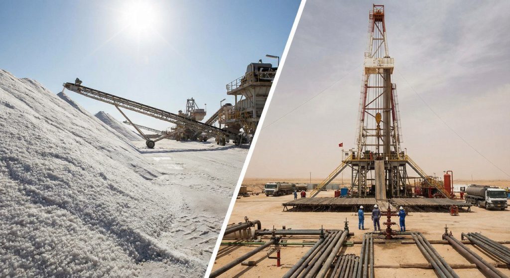 مقایسه نمک حفاری و نمک صنعتی